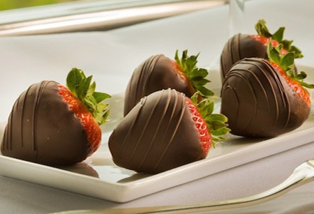 chocolate covered strawberries
