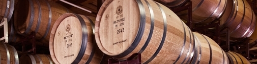 wine barrels