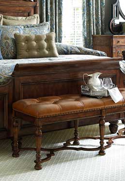 Tufted Bed Bench | Biltmore Tufted Bed Bench | Biltmore