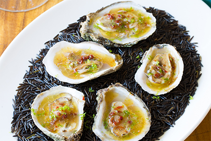 BBQ Grilled Oysters