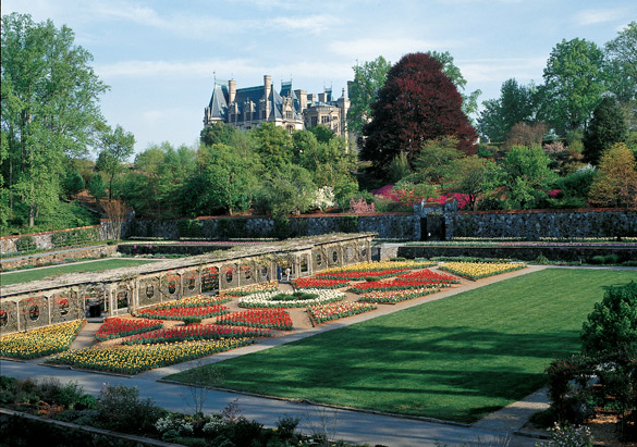 View of BH from Walled Garden